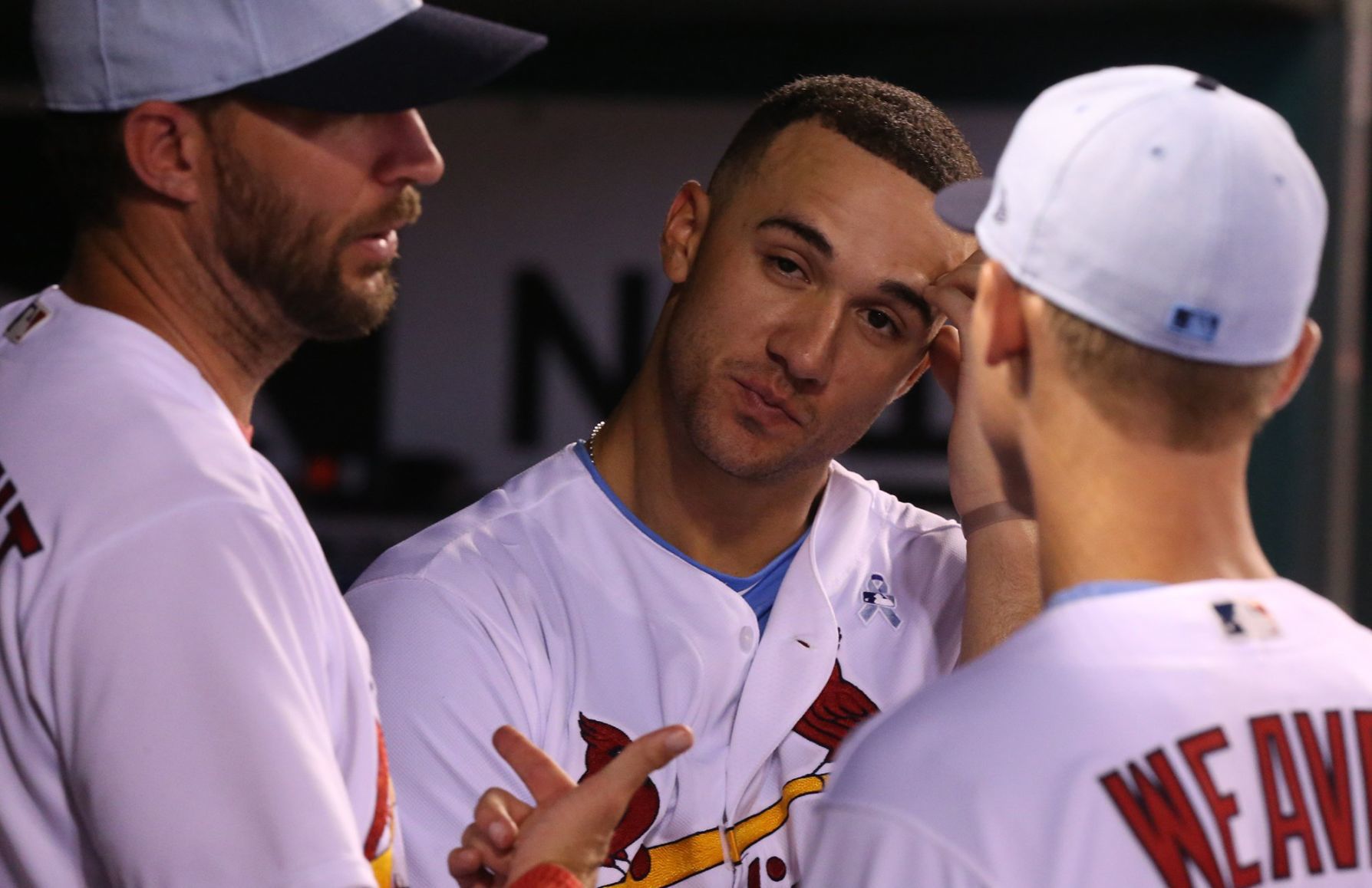 Cards and Cubs battle in the hot series finale Sunday night